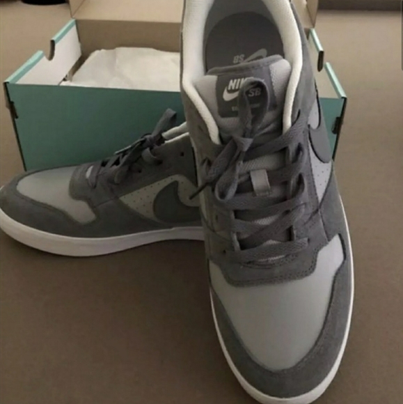 Nike SB Delta Force Vulc Grey Size 7 - Picture 3 of 6